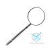 #3 Mouth Mirror Cone Socket 12/pk
