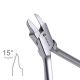 Pin & Ligature Cutter Narrow Tip 15° Angled